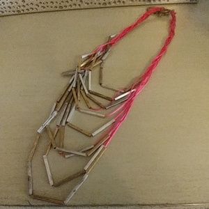 Pink and Gold Necklace - Summertime Fine!